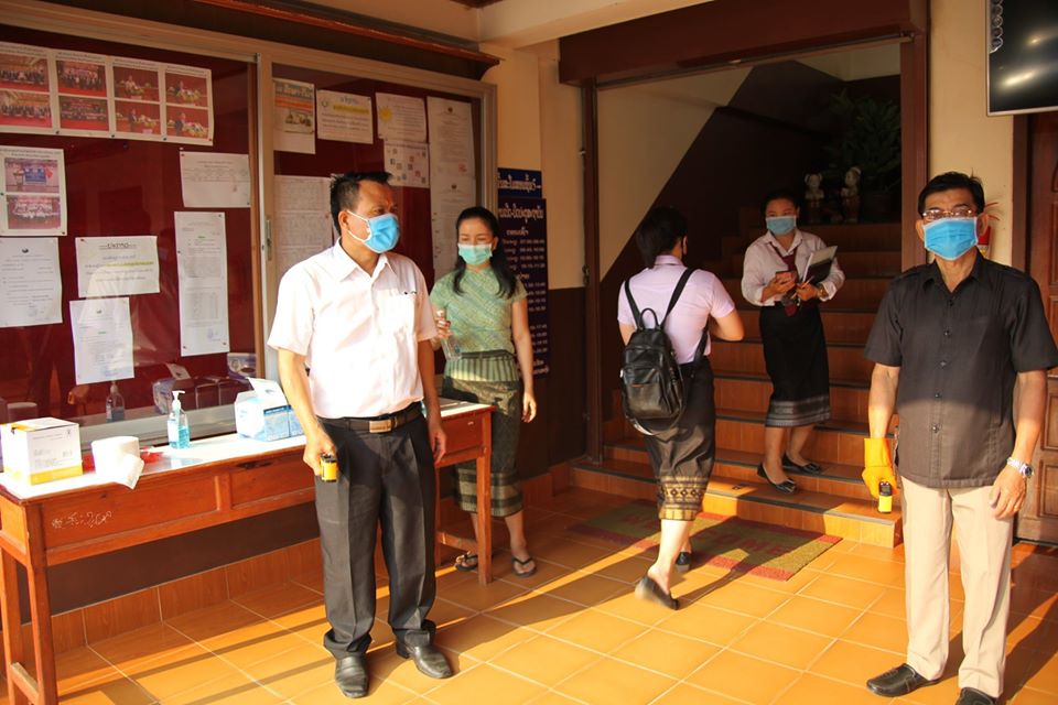 ການປ້ອງກັນພະຍາດແຜ່ລະບາດ ໂຄວິດ-19
